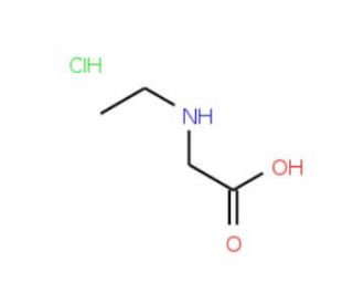 2-(ethylamino)acetic acid hydrochloride - chemical structure image