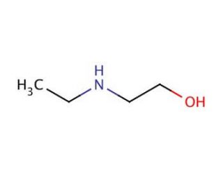 2-(Ethylamino)ethanol (CAS 110-73-6) - chemical structure image