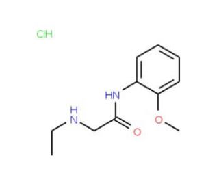 2-(ethylamino)-N-(2-methoxyphenyl)acetamide hydrochloride - chemical structure image