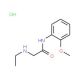 2-(ethylamino)-N-(2-methoxyphenyl)acetamide hydrochloride - chemical structure image