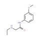 2-(ethylamino)-N-(3-methoxyphenyl)acetamide - chemical structure image