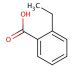 2-Ethylbenzoic acid (CAS 612-19-1) - chemical structure image