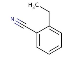2-Ethylbenzonitrile (CAS 34136-59-9) - chemical structure image