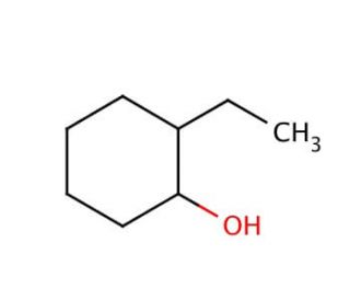 2-Ethylcyclohexanol, mixture of cis and trans (CAS 3760-20-1) - chemical structure image
