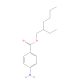 2-Ethylhexyl-4-aminobenzoate (CAS 26218-04-2) - chemical structure image
