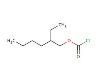 2-Ethylhexyl chloroformate (CAS 24468-13-1) - chemical structure image