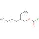 2-Ethylhexyl chloroformate (CAS 24468-13-1) - chemical structure image