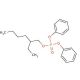 2-Ethylhexyl diphenyl phosphate (CAS 1241-94-7) - chemical structure image