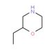 2-ethylmorpholine (CAS 52769-10-5) - chemical structure image