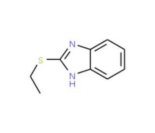 2-Ethylsulfanyl-1H-benzoimidazole (CAS 14610-11-8) - chemical structure image