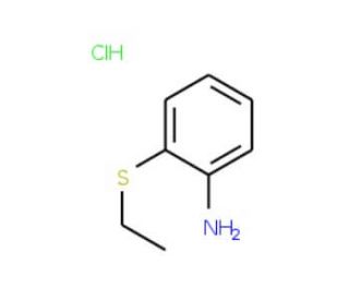 2-(ethylsulfanyl)aniline hydrochloride - chemical structure image