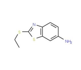 2-Ethylsulfanyl-benzothiazol-6-ylamine (CAS 59813-89-7) - chemical structure image