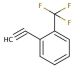 2-Ethynyl-α,α,α-trifluorotoluene (CAS 704-41-6) - chemical structure image