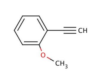 2-Ethynylanisole (CAS 767-91-9) - chemical structure image