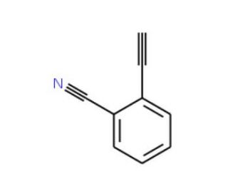 2-Ethynylbenzonitrile (CAS 40888-26-4) - chemical structure image
