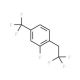 2-Fluoro-1-(2,2,2-trifluoroethyl)-4-(trifluoromethyl)benzene - chemical structure image