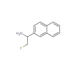 2-fluoro-1-(2-naphthyl)ethanamine - chemical structure image