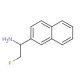 2-fluoro-1-(2-naphthyl)ethanamine - chemical structure image