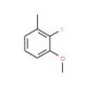 2-Fluoro-1-methoxy-3-methylbenzene (CAS 951885-64-6) - chemical structure image