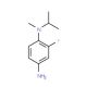 2-fluoro-1-N-methyl-1-N-(propan-2-yl)benzene-1,4-diamine - chemical structure image