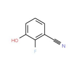 2-Fluoro-3-hydroxybenzonitrile (CAS 1000339-24-1) - chemical structure image