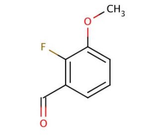 2-Fluoro-3-methoxybenzaldehyde (CAS 103438-88-6) - chemical structure image