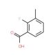 2-Fluoro-3-methylbenzoic acid (CAS 315-31-1) - chemical structure image