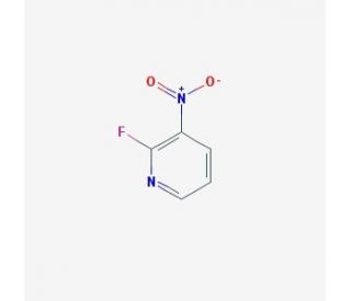 2-Fluoro-3-nitro-pyridine (CAS 1480-87-1) - chemical structure image