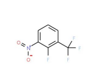 2-Fluoro-3-nitrobenzotrifluoride (CAS 61324-97-8) - chemical structure image