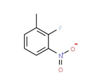 2-Fluoro-3-nitrotoluene (CAS 437-86-5) - chemical structure image