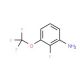 2-Fluoro-3-(trifluoromethoxy)aniline (CAS 1159512-64-7) - chemical structure image