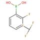 2-Fluoro-3-(trifluoromethyl)phenylboronic acid (CAS 157834-21-4) - chemical structure image