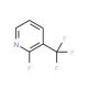 2-Fluoro-3-(trifluoromethyl)pyridine (CAS 65753-52-8) - chemical structure image