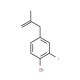 2-Fluoro-4-(2-methylallyl)bromobenzene - chemical structure image