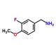 2-Fluoro-4-(aminomethyl)anisole (CAS 123652-95-9) - chemical structure image