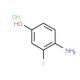 2-Fluoro-4-hydroxyaniline, HCl (CAS 18266-53-0) - chemical structure image