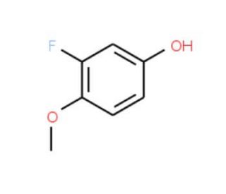2-Fluoro-4-hydroxyanisole (CAS 452-11-9) - chemical structure image