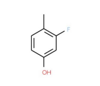 2-Fluoro-4-hydroxytoluene (CAS 452-78-8) - chemical structure image