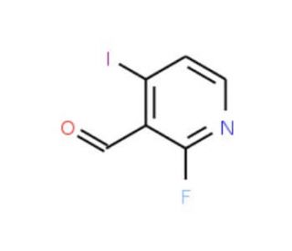 2-Fluoro-4-iodopyridine-3-carboxaldehyde (CAS 153034-82-3) - chemical structure image