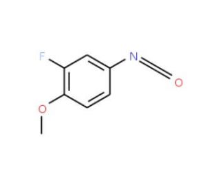 2-Fluoro-4-isocyanato-1-methoxybenzene (CAS 221218-33-3) - chemical structure image