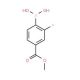 2-Fluoro-4-methoxycarbonylphenylboronic acid (CAS 603122-84-5) - chemical structure image