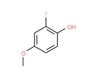 2-Fluoro-4-methoxyphenol (CAS 167683-93-4) - chemical structure image