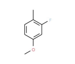 2-Fluoro-4-methoxytoluene (CAS 405-06-1) - chemical structure image