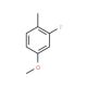 2-Fluoro-4-methoxytoluene (CAS 405-06-1) - chemical structure image