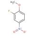2-Fluoro-4-nitroanisole (CAS 455-93-6) - chemical structure image