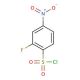 2-fluoro-4-nitrobenzene-1-sulfonyl chloride - chemical structure image