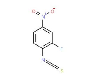 2-Fluoro-4-nitrophenylisothiocyanate - chemical structure image