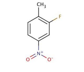 2-Fluoro-4-nitrotoluene (CAS 1427-07-2) - chemical structure image