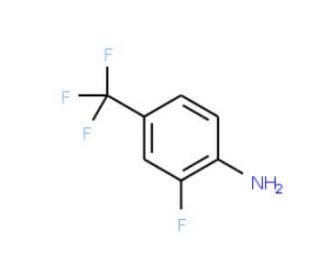 2-Fluoro-4-(trifluoromethyl)aniline (CAS 69409-98-9) - chemical structure image