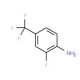 2-Fluoro-4-(trifluoromethyl)aniline (CAS 69409-98-9) - chemical structure image